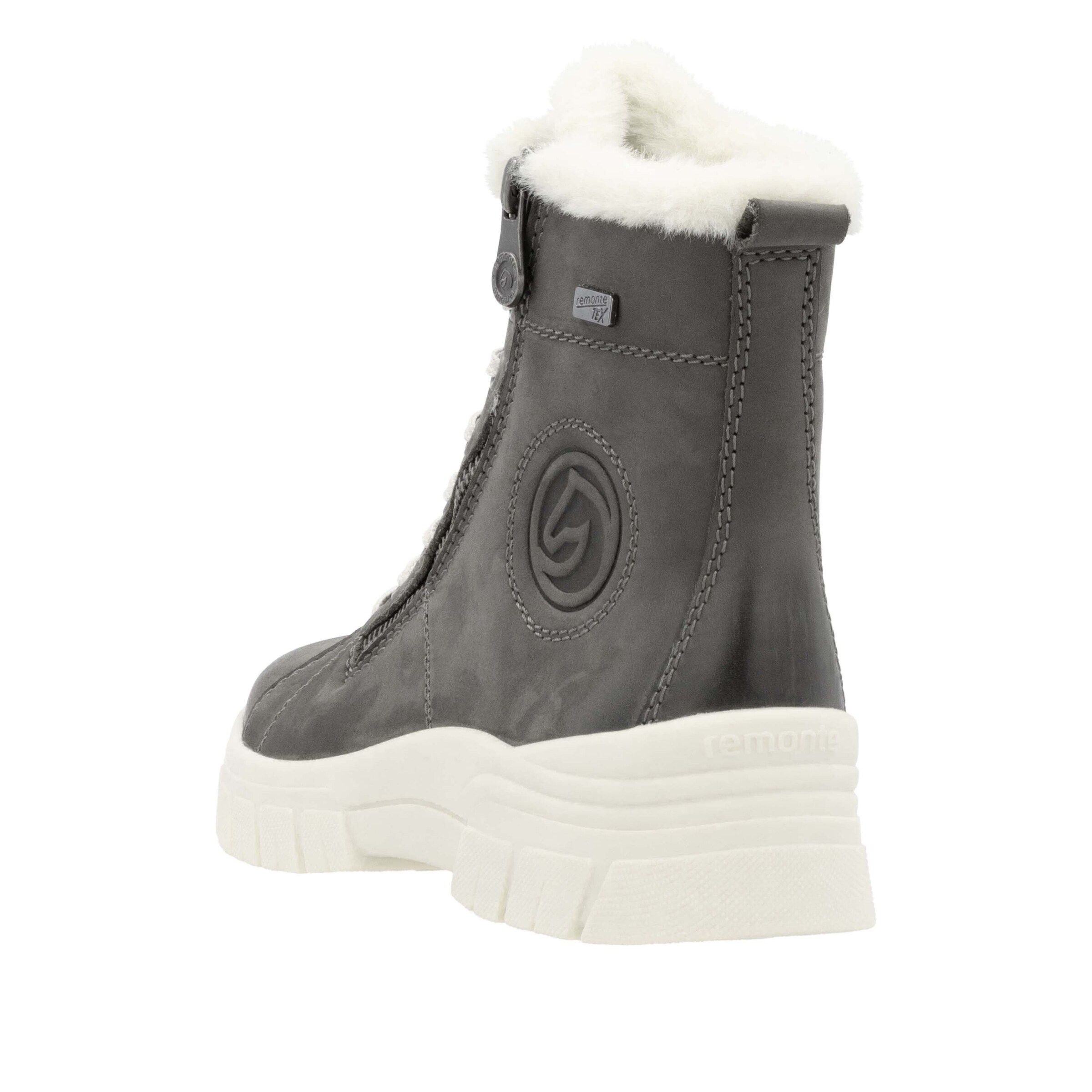 REMONTE Schnürstiefelette in Grau