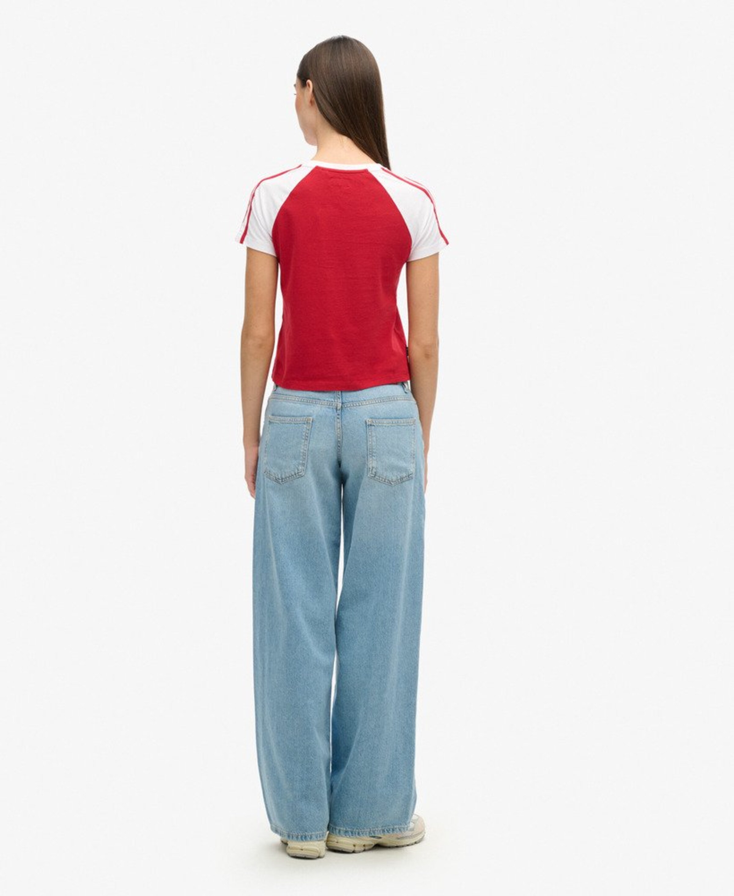 Wide Leg Jean Superdry en bleu