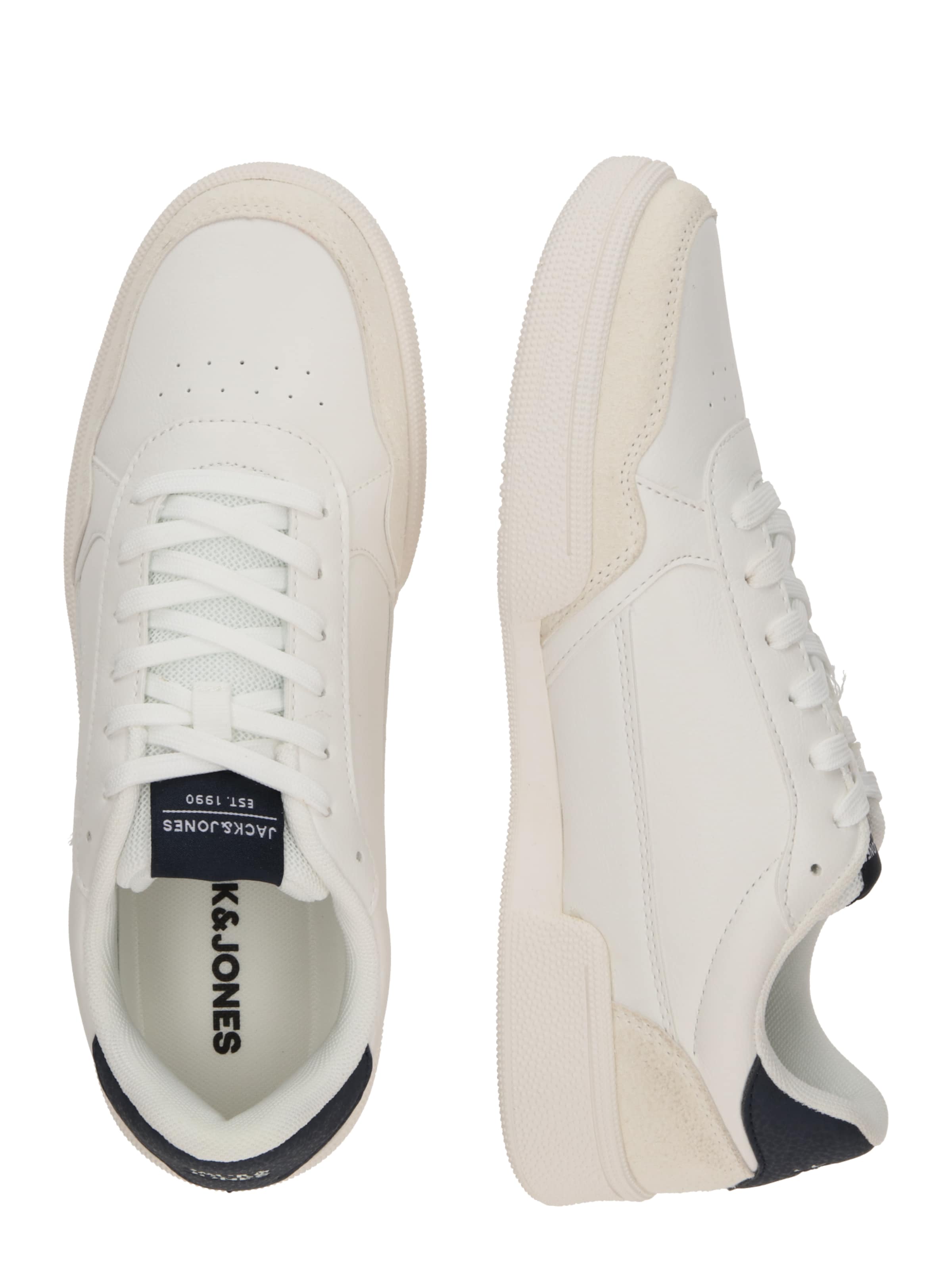 JACK & JONES Σνίκερ χαμηλό 'JFWBounce' σε λευκό