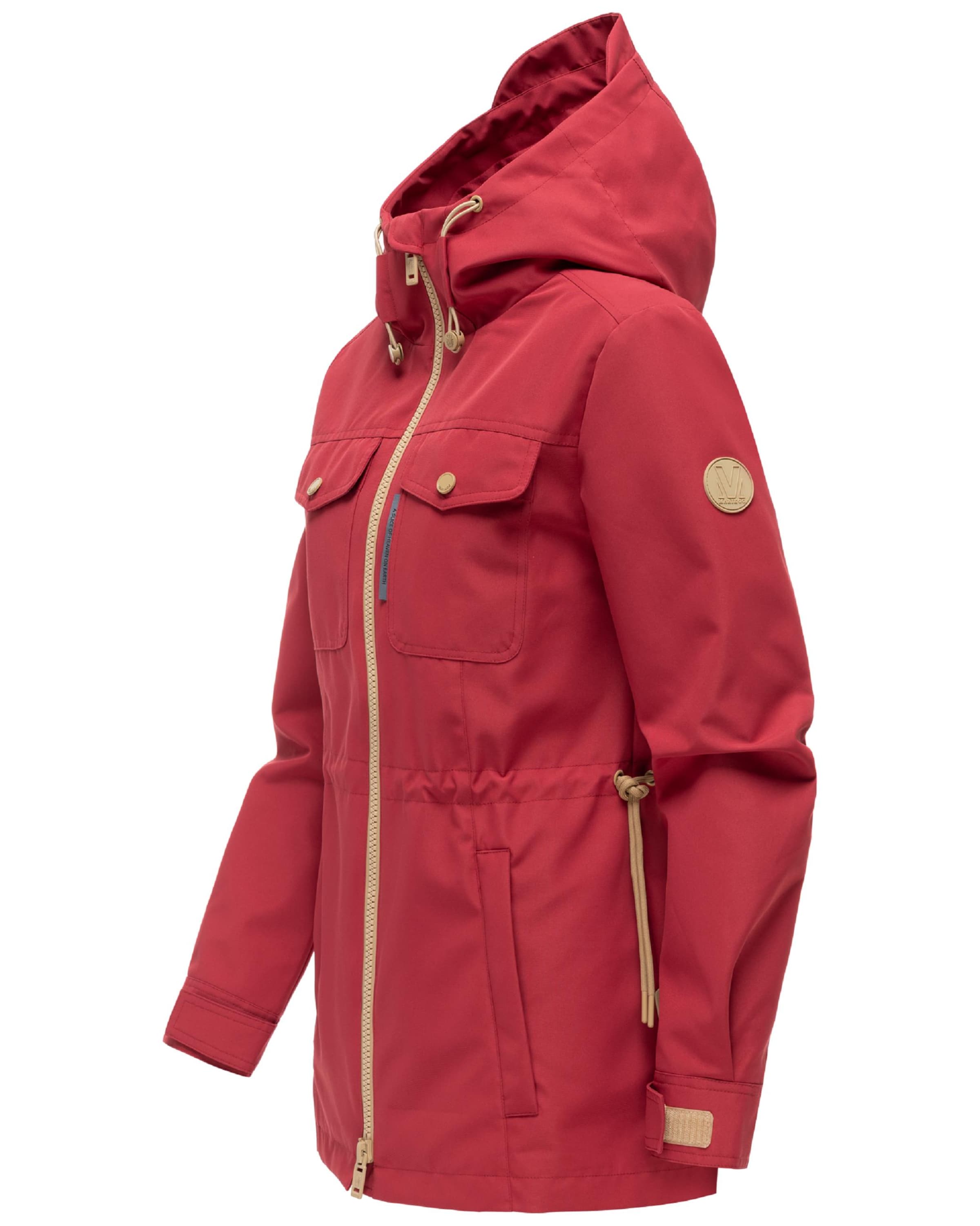 Parka mi-saison 'Sohaa 16' MARIKOO en rouge