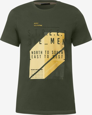 Street One MEN Shirt in Green: front