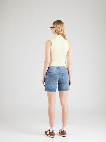 Coupe slim Jean 'Abby' QS en bleu