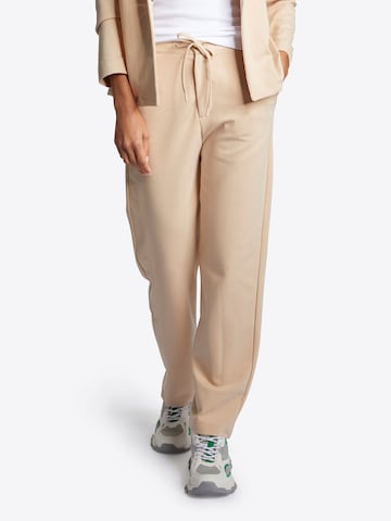 Rich & Royal Regular Pants in Beige: front