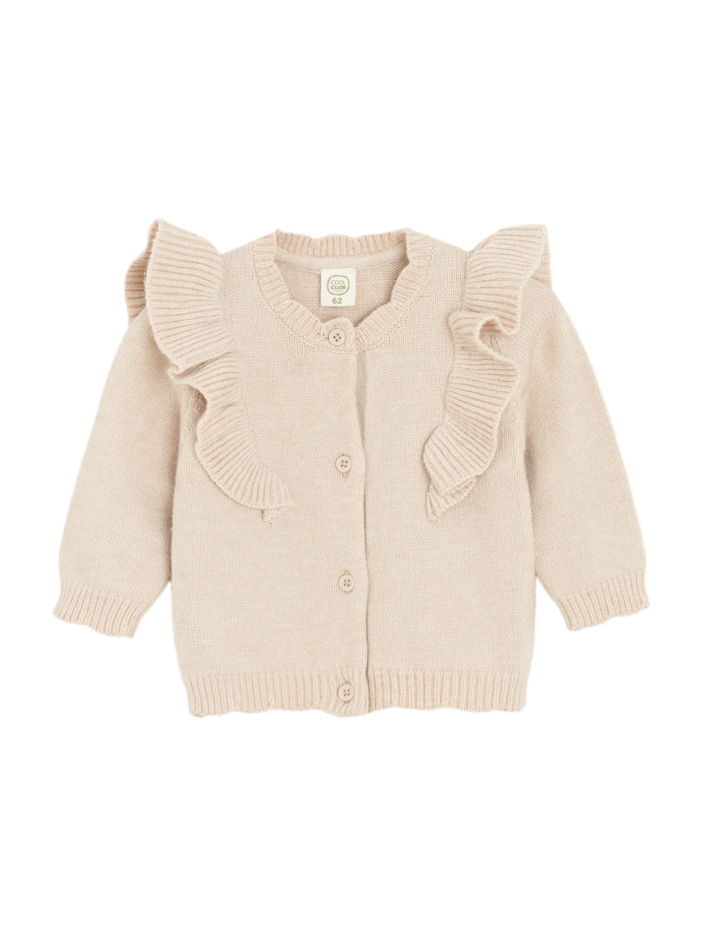 Cool Club Dressipluus, värv beež: eest vaates