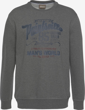 Man's World Sweatshirt in Grau: Vorderseite