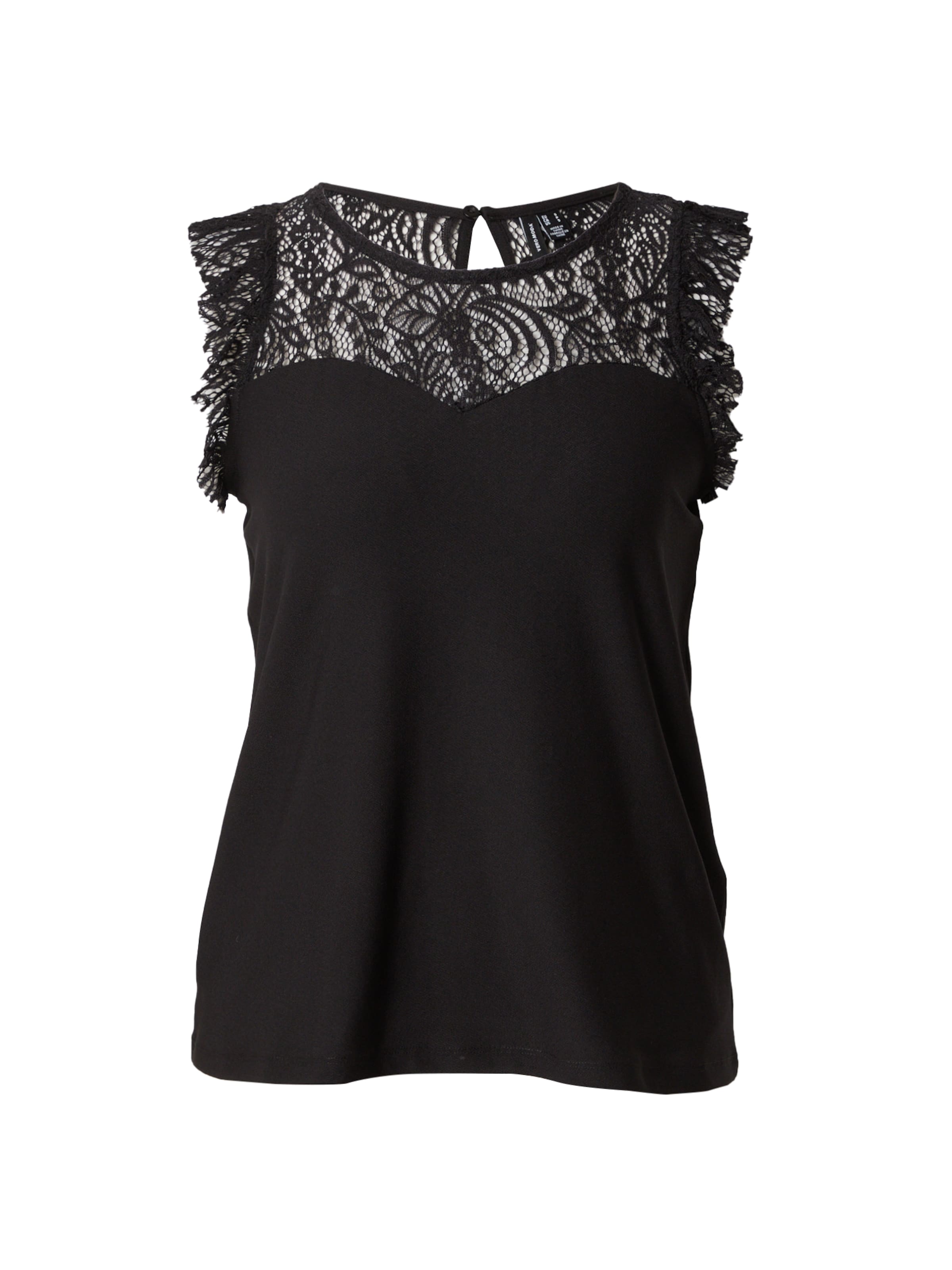 VERO MODA Μπλούζα &#x27;MILLA&#x27; σε μαύρο: μπροστά