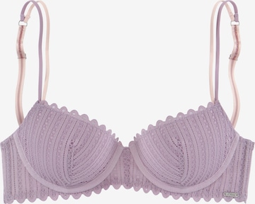 Balconnet Soutien-gorge s.Oliver en violet : devant