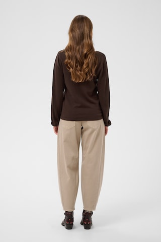 Pull-over 'Anva' Cream en marron