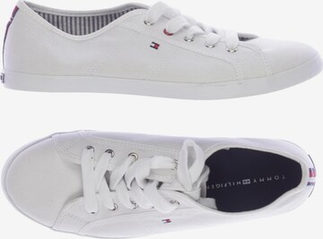 TOMMY HILFIGER Sneaker 40 in Weiß: predná strana