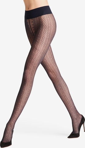 FALKE Strumpfhose 'Baroque Gem' in Blau: Vorderseite