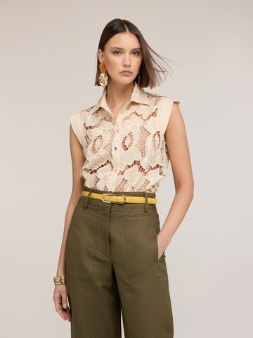 MOTIVI Shirt in Beige