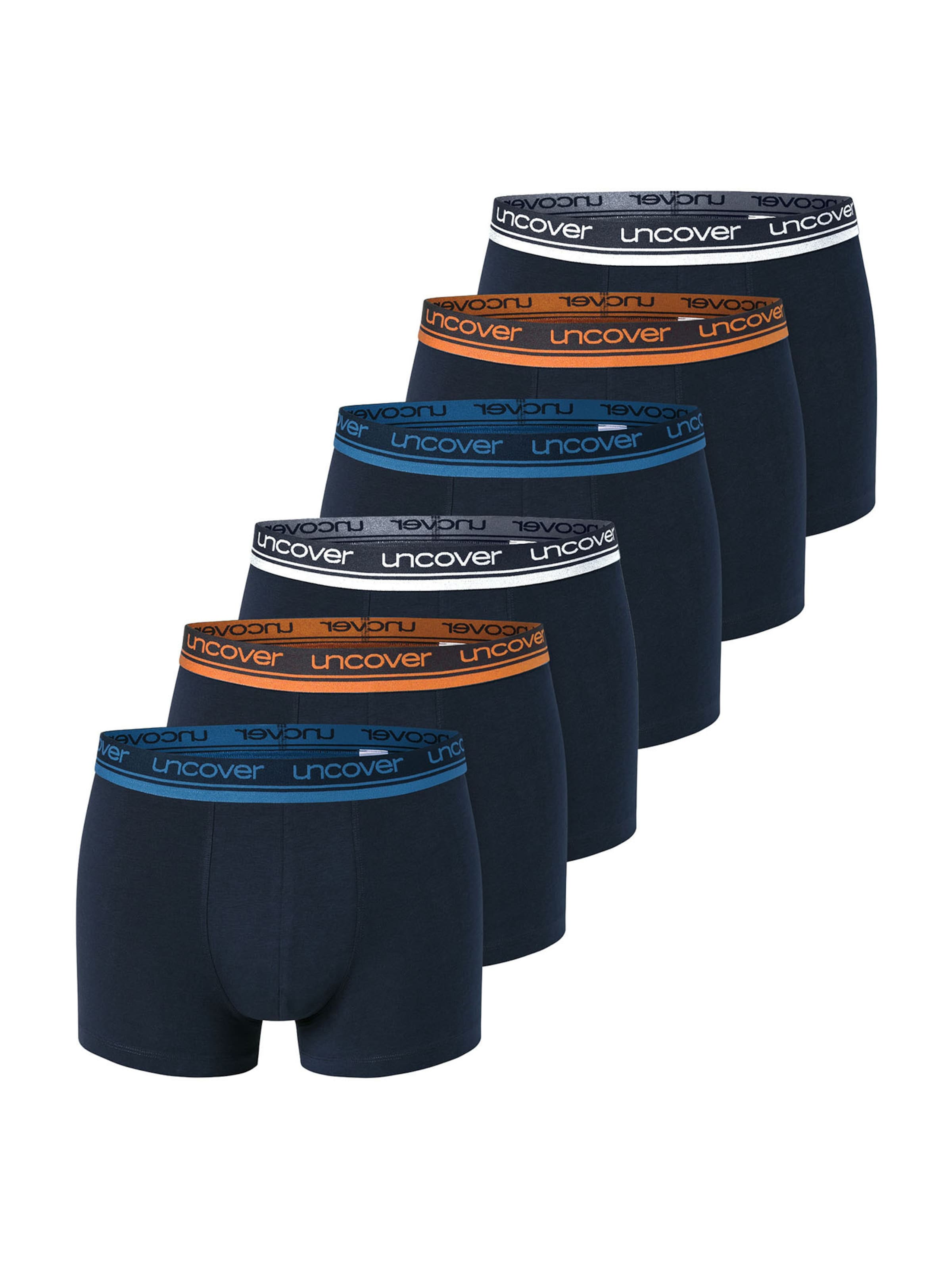 Boxers ' Cotton Series ' uncover by SCHIESSER en bleu : devant