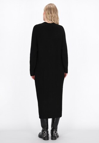 DreiMaster Vintage Knit cardigan 'Classic Look' in Black