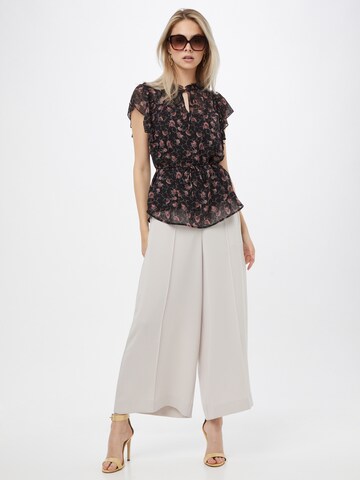 BRUUNS BAZAAR Blouse 'Alcea Sabrina' in Zwart