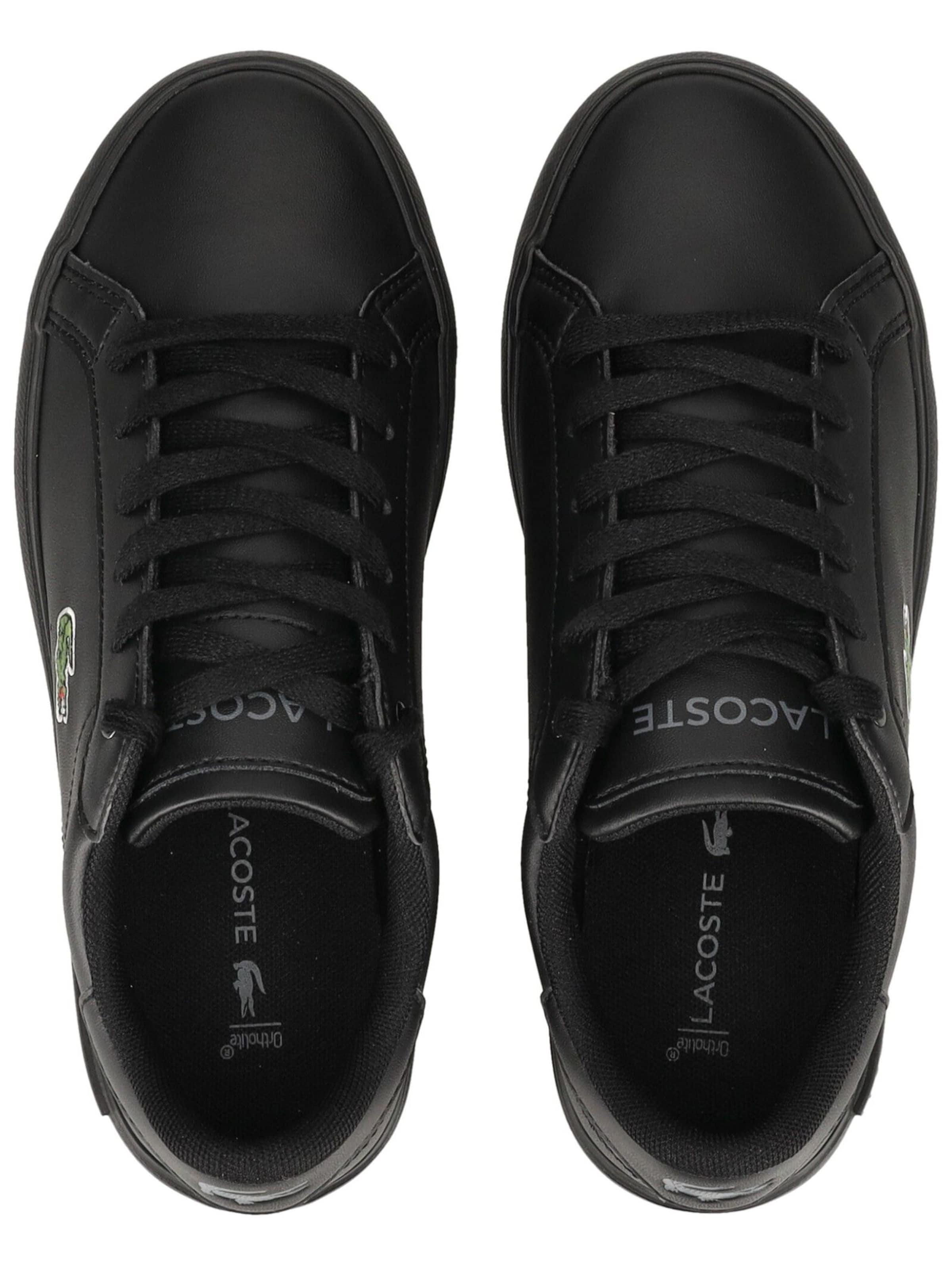 LACOSTE Trainers in Black: top