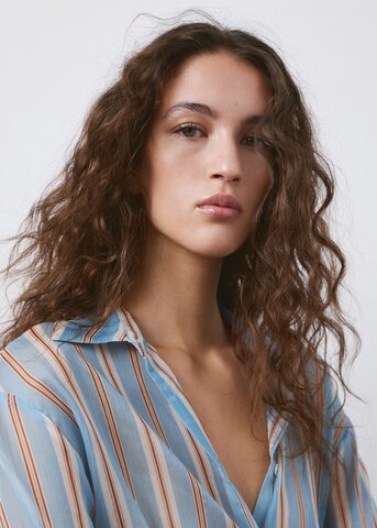 MANGO Blouse 'Pamela' in Blue