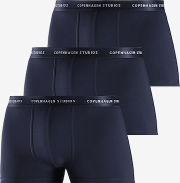 Copenhagen Studios Bokserishortsit värissä sininen: etupuoli