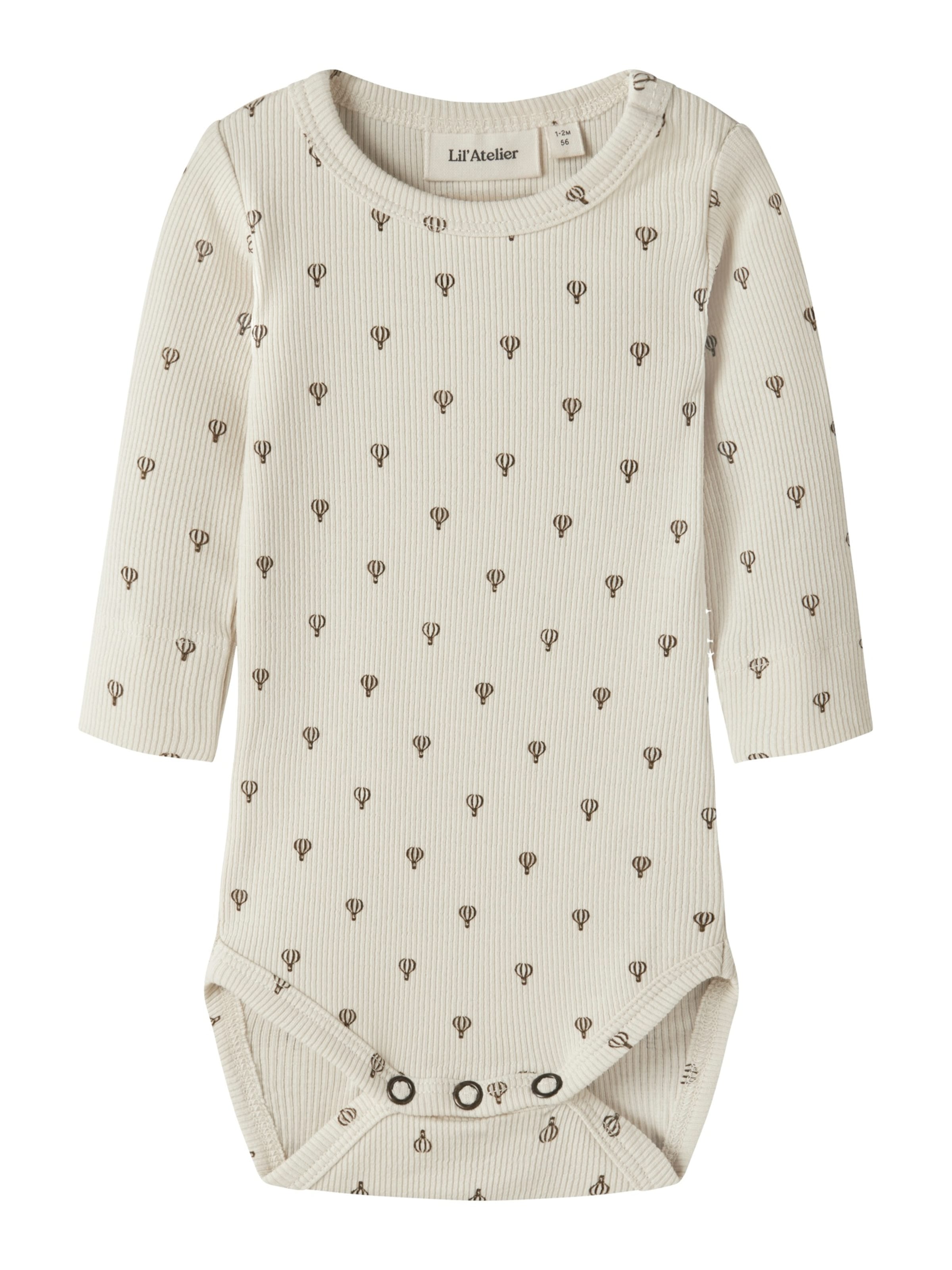 Lil'Atelier Romper/Bodysuit 'NBNGago' in Beige: front