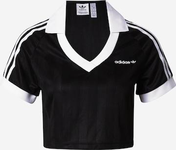 ADIDAS ORIGINALS Μπλουζάκι 'SOCCER' σε μαύρο: μπροστά