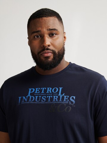 Petrol Industries T-shirt i blå