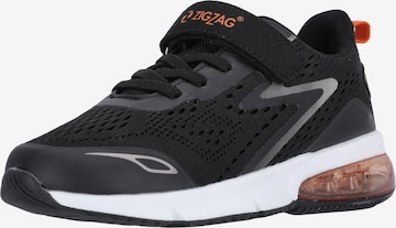 ZigZag Sneakers 'Icing' in Zwart: voorkant