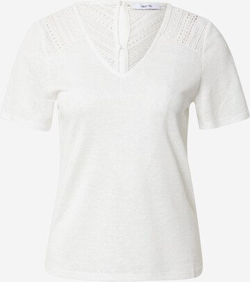 T-shirt 'Asya' ABOUT YOU en blanc : devant