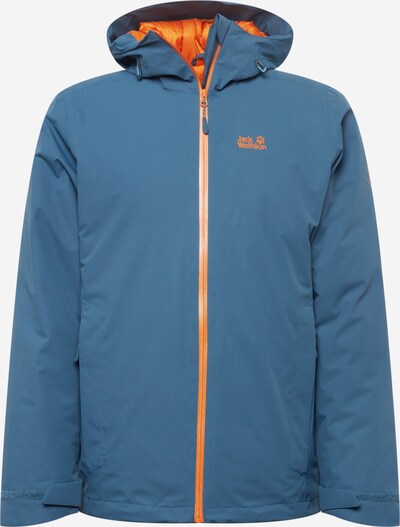 JACK WOLFSKIN Sportjacke 'ARGON' in blau / orange, Produktansicht