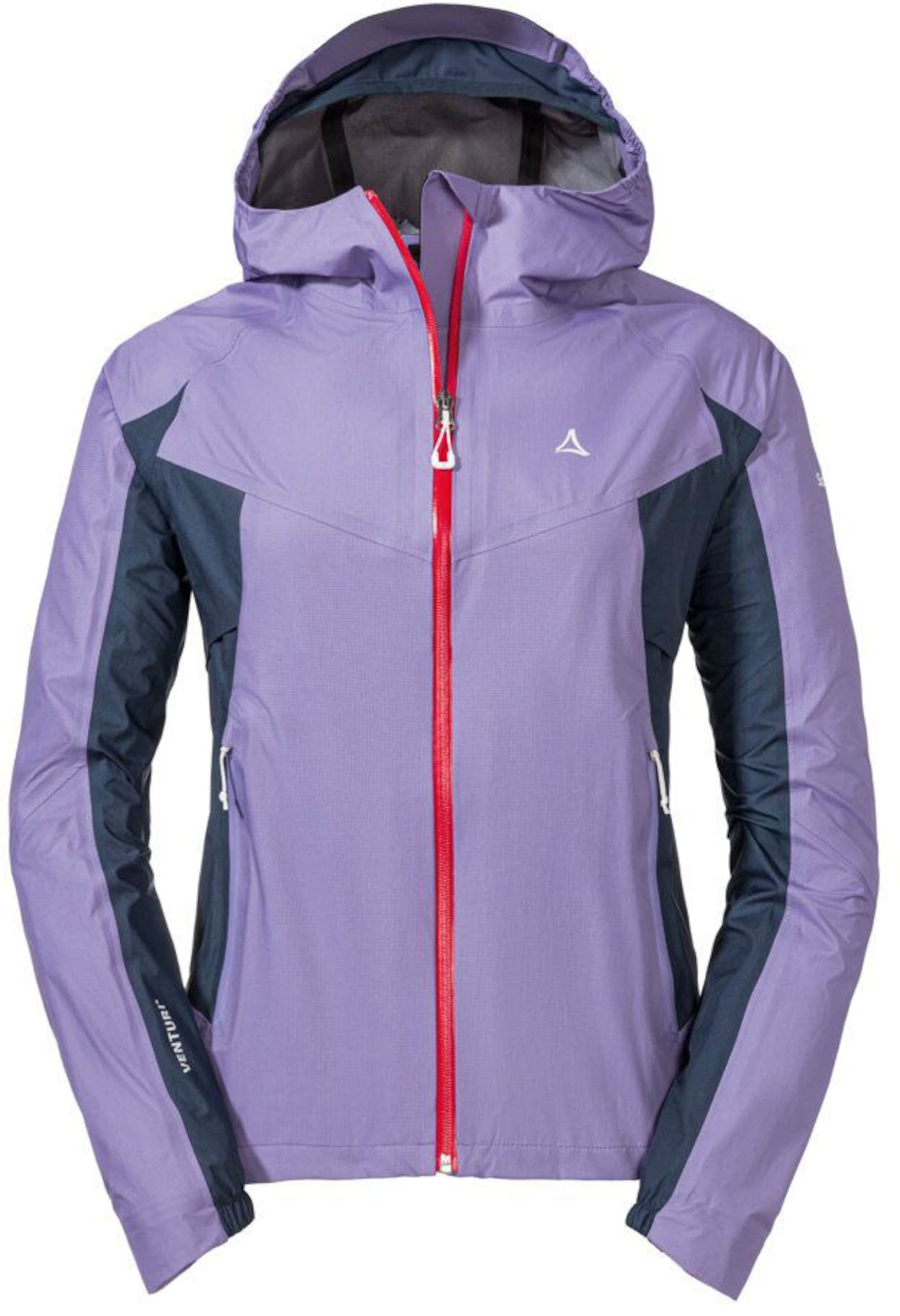 Schöffel Outdoorjas 'Ryten' in Lila: voorkant