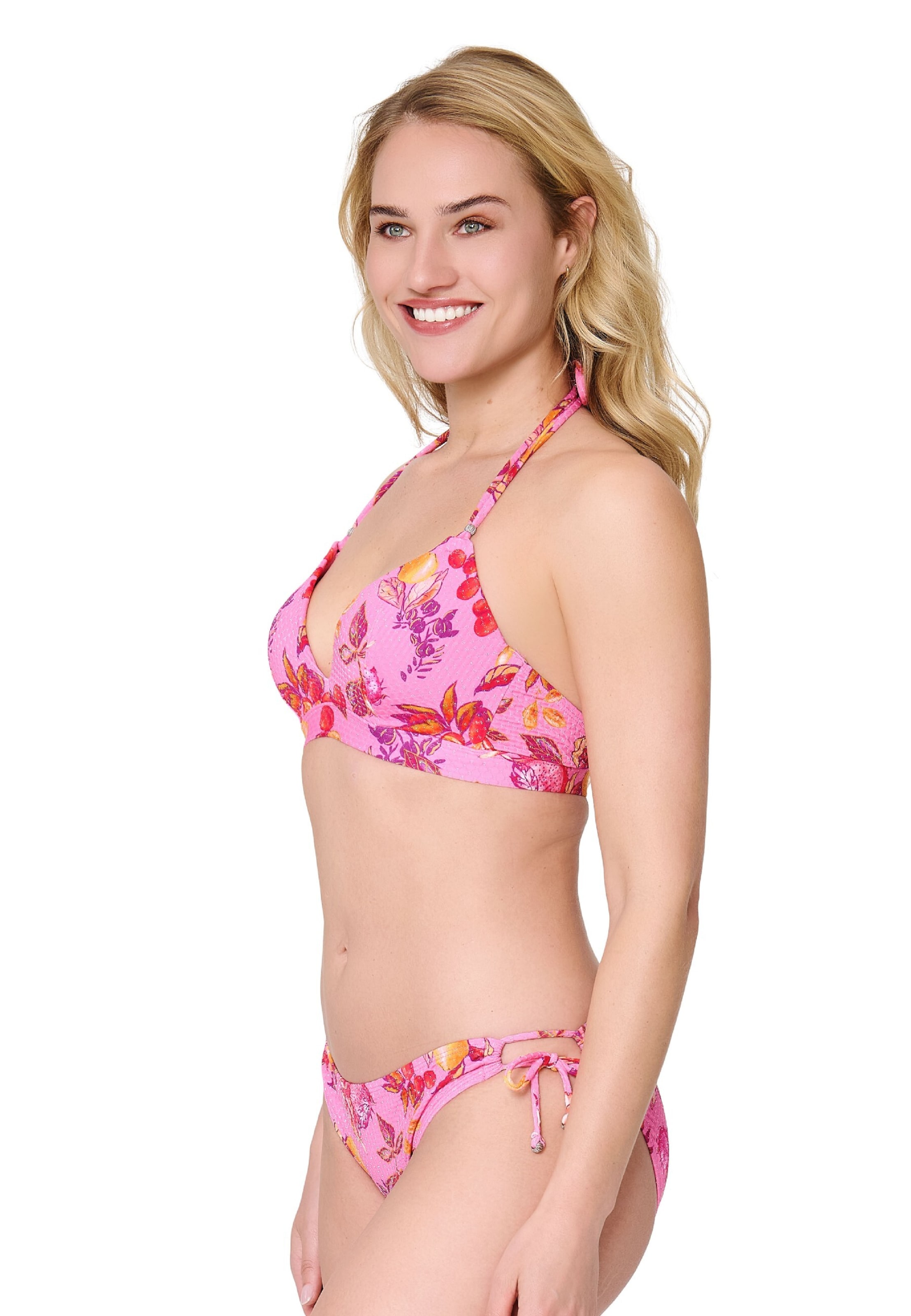 LingaDore Triangel Bikinitop in Roze