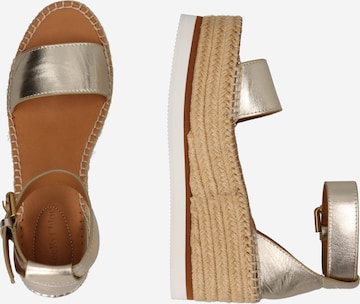 See by Chloé Sandal 'GLYN' i guld