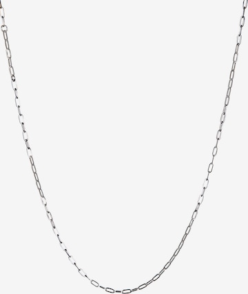 Kapten & Son Necklace 'Necklace Lock Silver' in Silver: front
