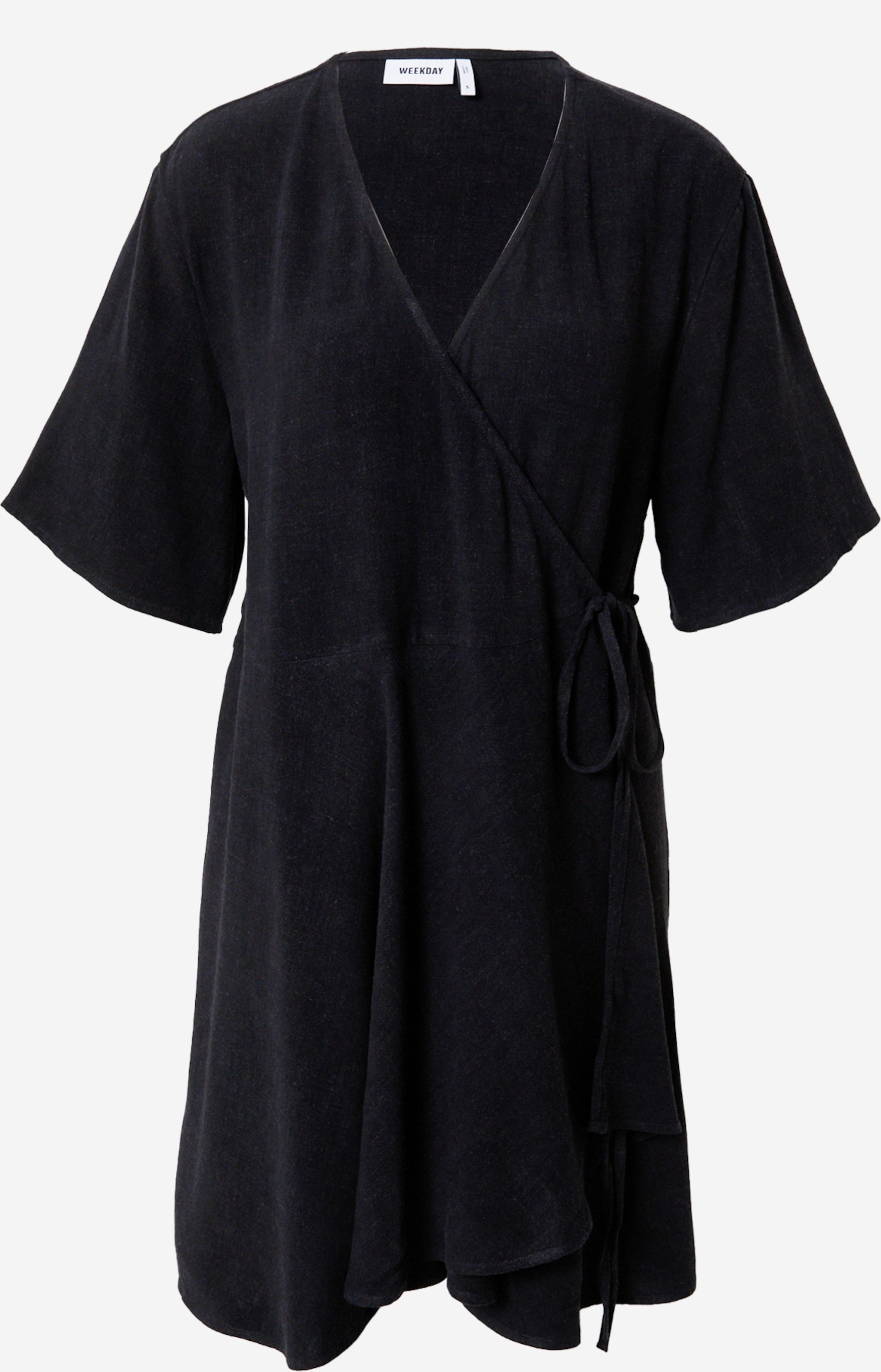 WEEKDAY Dress 'Kimberly' in Black | ABOUT YOU