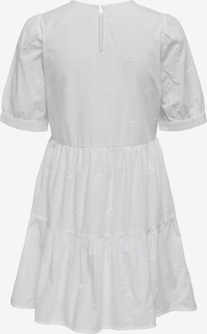 Robe 'Pernille' ONLY en blanc