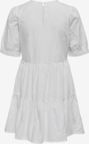 Robe 'Pernille' ONLY en blanc