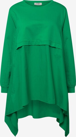 Angel of Style Sweatshirt in Green: front