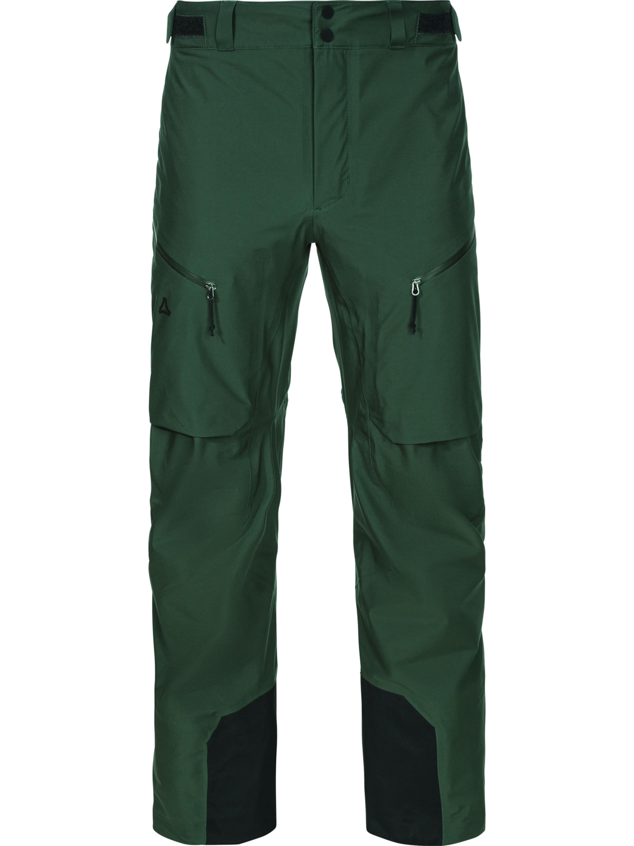 Regular Pantalon outdoor 'Milagle' Schöffel en vert : devant