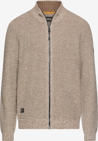 CAMEL ACTIVE Strickjacke in Beige: Vorderseite