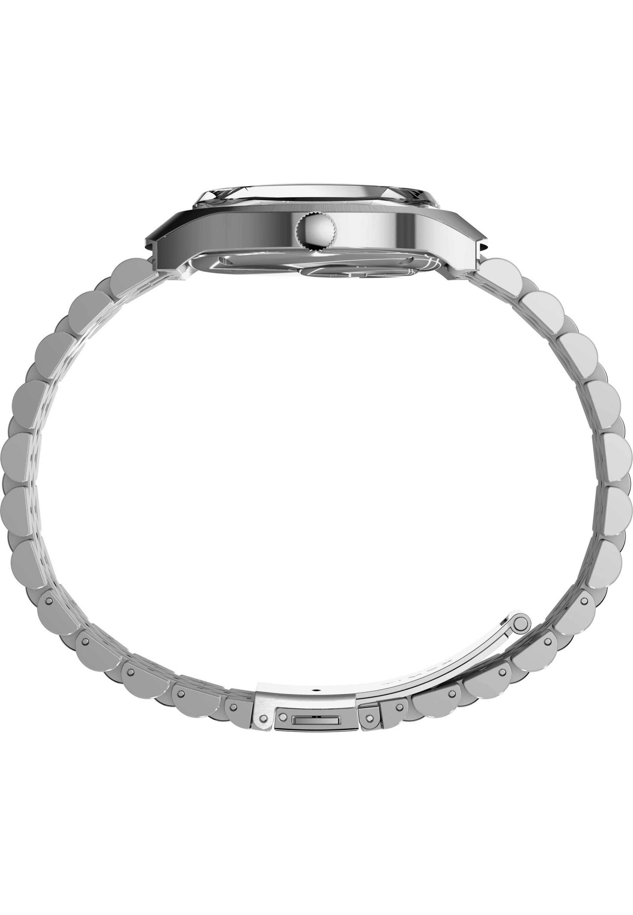 TIMEX Analoguhr 'Q Timex Reissue Dégradé' in Silber