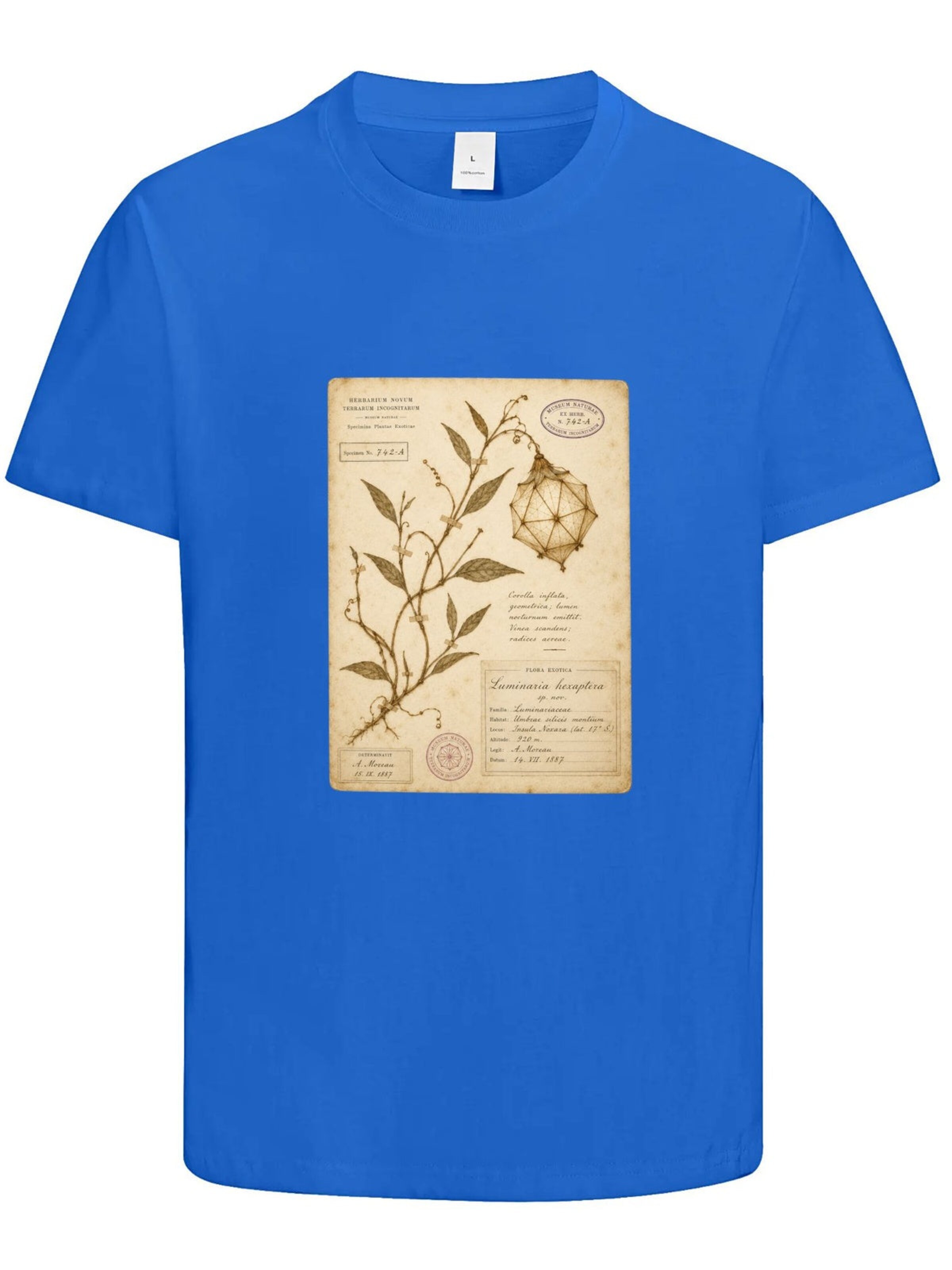 HUSKSWARE Shirt in Blue: front
