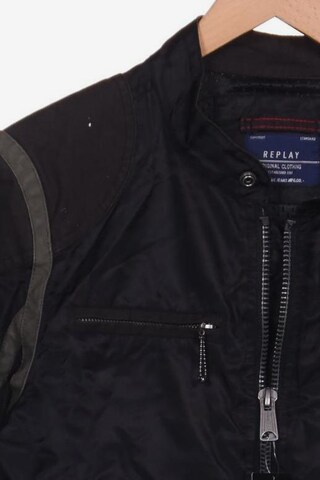 REPLAY Jacket & Coat in M in Black