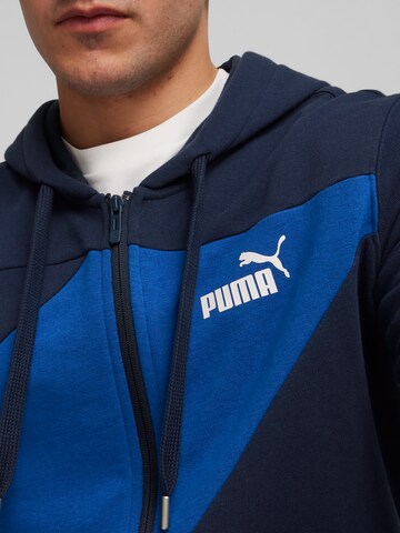 PUMA Trainingsanzug 'Power' in Blau