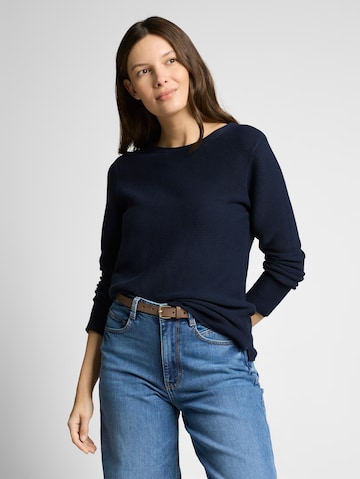 TOM TAILOR Свитер в Синий: спереди