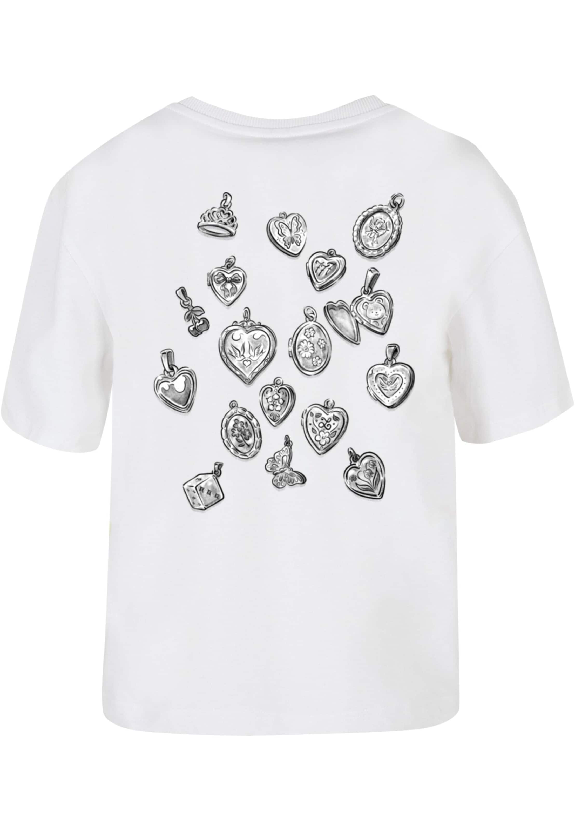 Mister Tee Tričko 'Lock It' – bílá