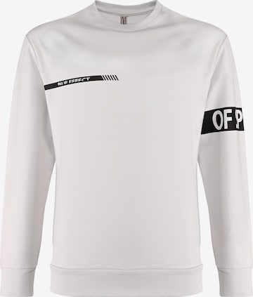 BLUE EFFECT Sweatshirt 'Conception' in White: front