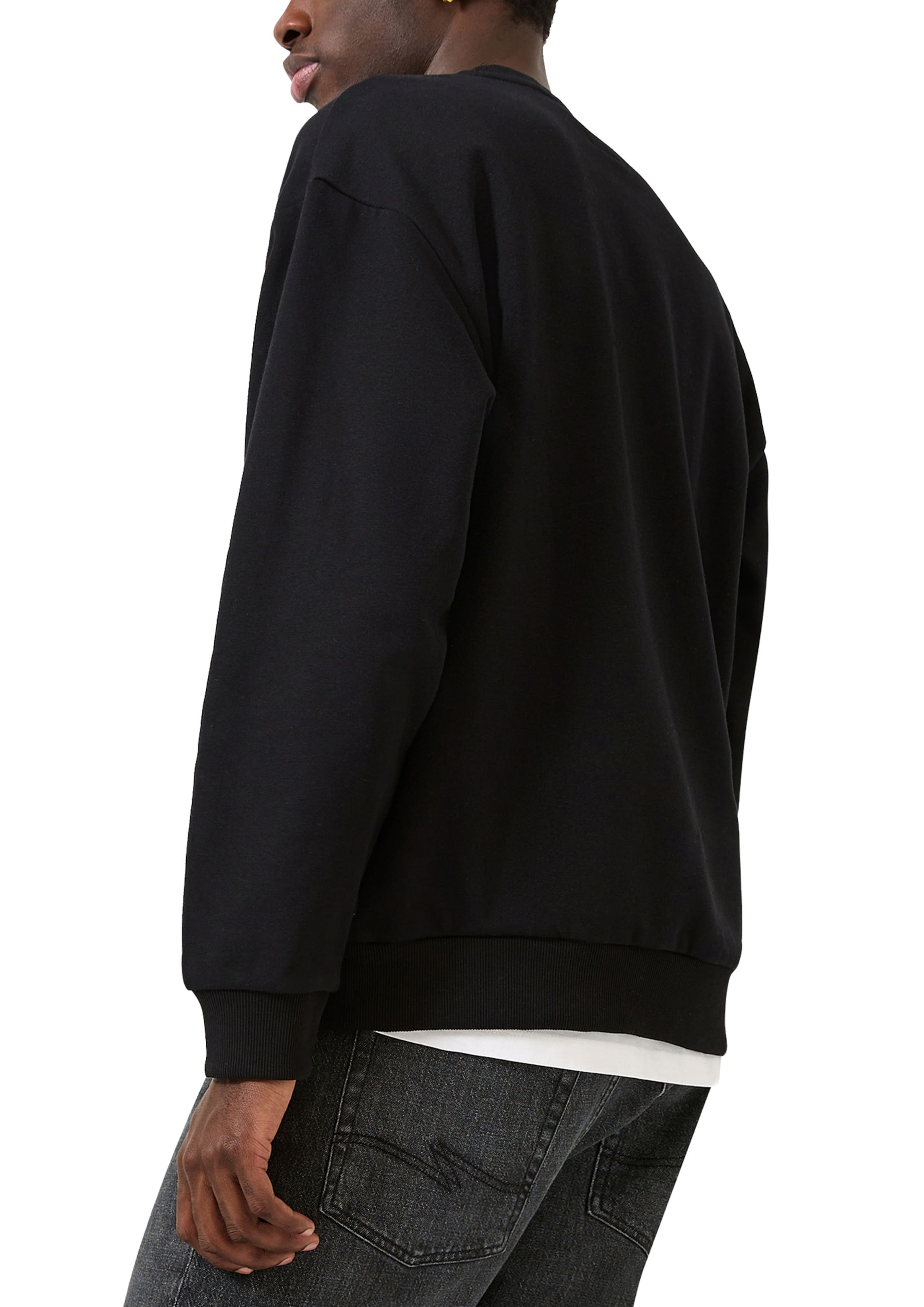 QS Sweatshirt i svart