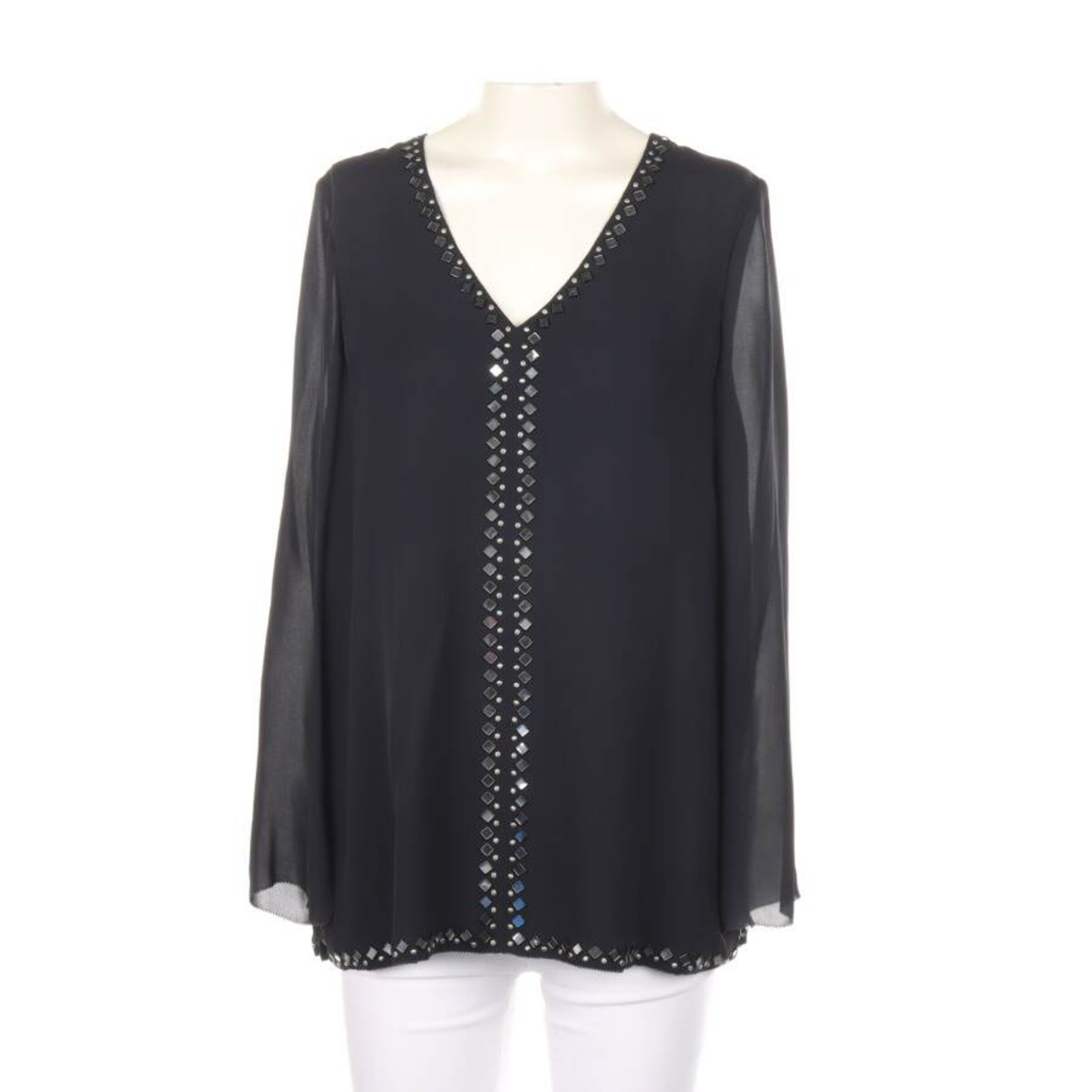 Tory Burch Blouse & Tunic in XXS in Blue: front
