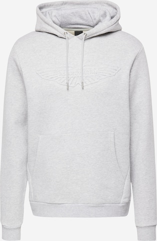 Sweat-shirt Hackett London en gris : devant