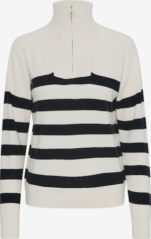 b.young Sweater in Beige: front