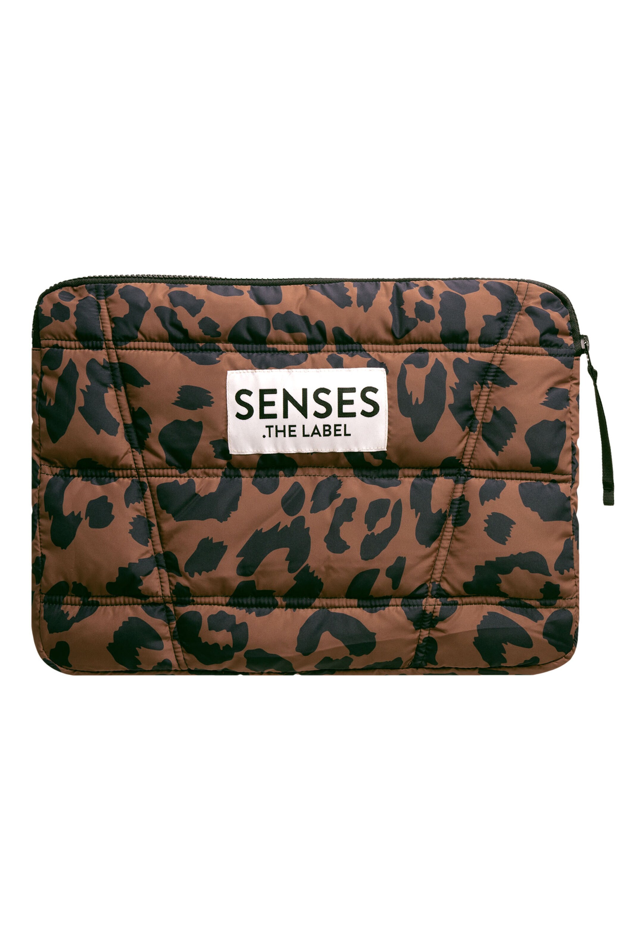 SENSES.THE LABEL Tablet Case in Brown: front