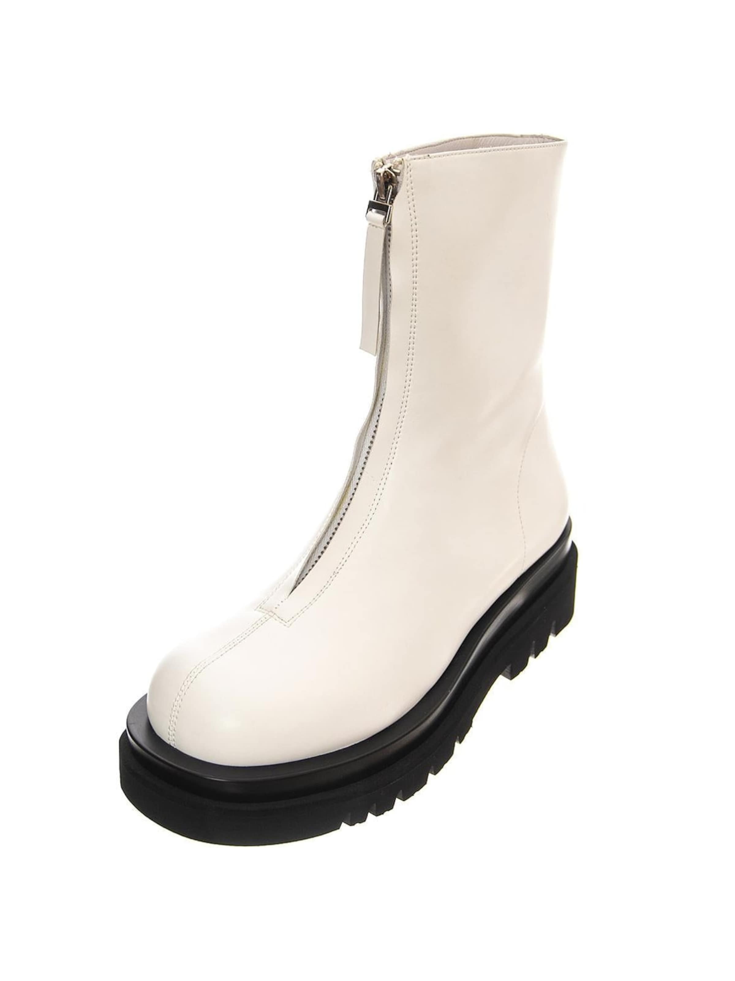 Jeffrey Campbell Stiefel 'Dozed'‌‌‌‌‌‌‌ in Weiß: Vorderseite